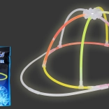 Lysende hue med stænger