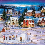 EUROGRAPHICS puslespil Stjerner på isen 1000 brikker