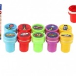 Selvfarvende stempler Mine første biler, plast sæt 10 stk