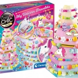 CLEMENTONI Crazy Chic smykker: armbånd med enhjørninge