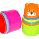 Stabletårn af kopper, 9 stk.