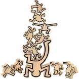 Vilac motorisk balanceleg figurer – design KEITH HARING