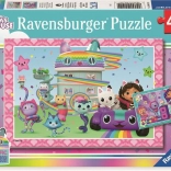 Ravensburger puslespil Gabby’s magiske hus 2x24 brikker