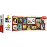Panoramapuslespil SMILEY Galleri 1000 brikker