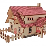 WOODCRAFT 3D-træpuslespil ranch
