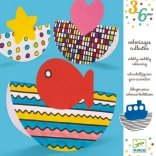 Djeco 3D gyngende farvelægning for børn