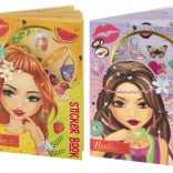 Klistermærkebog – klæd din dukke på A5