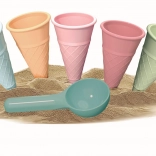 Androni sandforme – is, 6-delt sæt