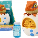 Bobbelmaskine Dino i æg med påfyldning