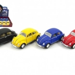 Metalmodel KINSMART VOLKSWAGEN Beetle med pull-back 13 cm