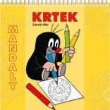 Børne mandalaer Krtek