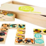 Trædomino Fåret Shaun