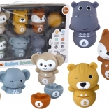 bowling med dyremotiver til småbørn – interaktiv sjov med bold