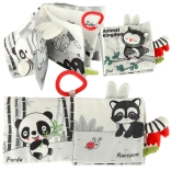 Sensorisk stofbog ANIMAL KINGDOM – ugle