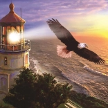 Puslespil Flyvning ved daggry 1000 brikker