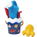 Androni sandlegesæt Rum med vandkande – lille, 6 dele