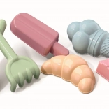 Androni 6-delt sæt med sandforme – konditori