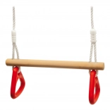 Gynge og barre med gymnastiske håndtag small foot