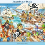 Ravensburger puslespil Slag på det åbne hav 36 brikker