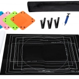 Filtunderlag til puslespil 500–2000 brikker med oppustelig rør