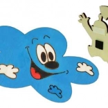 Trædekoration magnet Sky