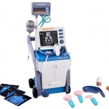 Lægevogn til lille læge med lyde og tilbehør