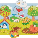 Goki træpuslespil I haven