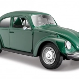 Modelbil Volkswagen Beetle 1/24 grøn