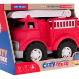 Øko brandbil af bioplast med drejeligt stige