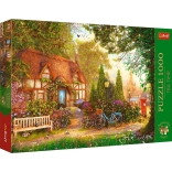 Puzzle TREFL Premium Plus Tea Time – landsbyhus 1000 brikker