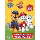Farvebog Paw Patrol Dyrevenner