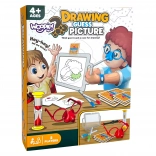 Woopie spil Tegn og gætte billede - tegning med næsen