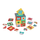 Petit Collage sensorisk spil Find din yndlingsgenstand