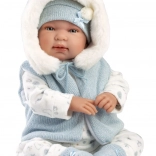 Nyfødt realistisk dukke Llorens med lyde 44 cm