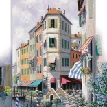 Vertikalt puslespil ART PUZZLE Blomstrende Venedig – 1000 brikker