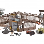 Militært fort med helikopter med effekter 177 cm