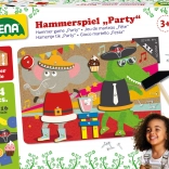 Hammerleg med farvet kork for børn