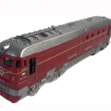 elektrisk legetøjslokomotiv med lys og lyd