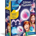 Clementoni mini laboratorium – skøre glitrende hoppebolde (CZ)