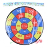 Velcro-skive med bolde og pile