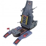 hangarskib – militær flådestation med lys og lyd