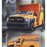 Metallegetøjsbil Matchbox 70. jubilæumsudgave med åbningsdele