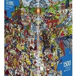 Puslespil 1500 brikker Oktoberfest med plakat