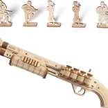 RoboTime 3D træ mekanisk puslespil haglgevær Terminator