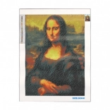 Diamantmaling Mona Lisa 30x40 cm