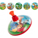 Stor snurretop i plast til børn