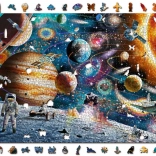 WOODEN CITY Træpuslespil Rumodysse 2-i-1, 2000 brikker EKO