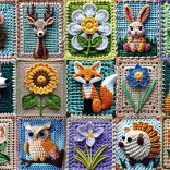 Puslespil Hækling – min passion 1000 brikker