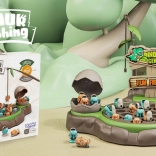 woopie – fang dinosaurfisk – magnetisk spil for børn, 2 stænger