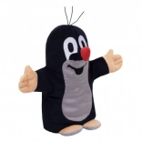 Muldvarpen plysbamse hånddukke 20 cm